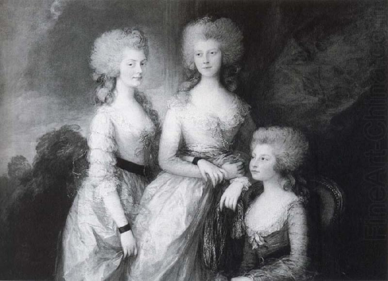 The three Eldest Princesses, Thomas Gainsborough